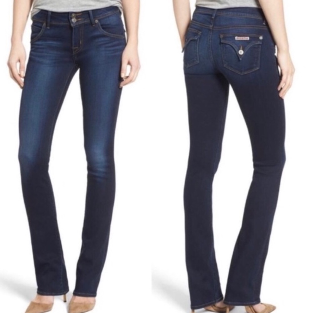 Hudson W17DAP Low rise, boot cut, blue jeans 31